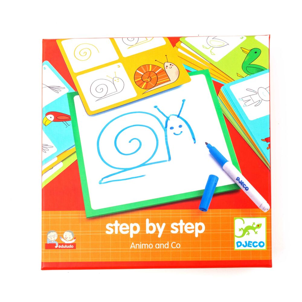 Игра DJECO Рисунок животные (DJ08319)