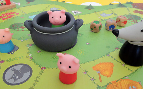 Гра настільна DJECO Троє поросят (DJ08427)