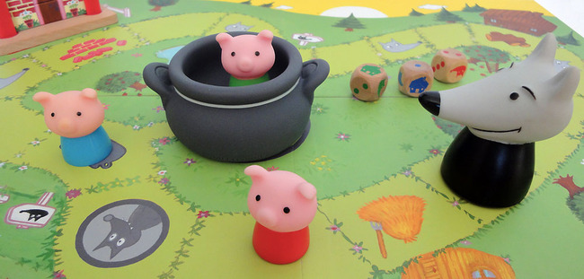 Гра настільна DJECO Троє поросят (DJ08427)
