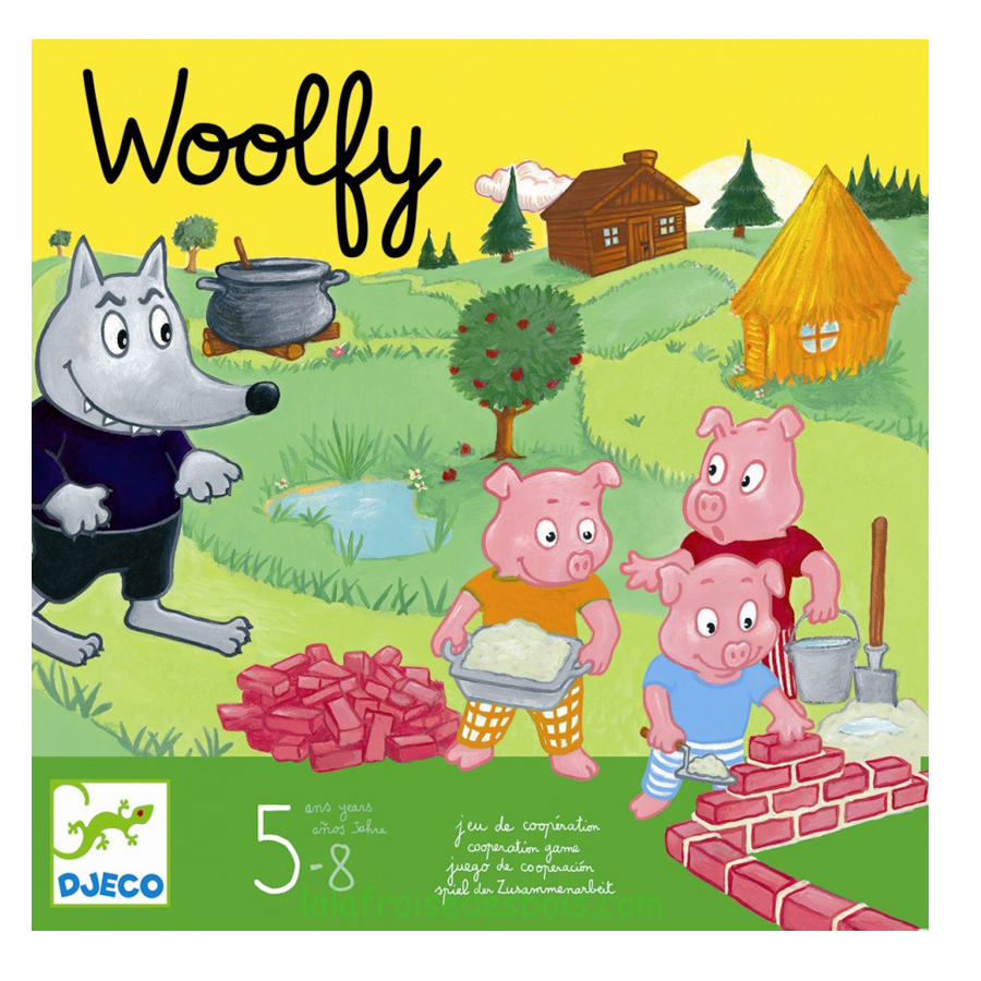 Гра настільна DJECO Троє поросят (DJ08427)