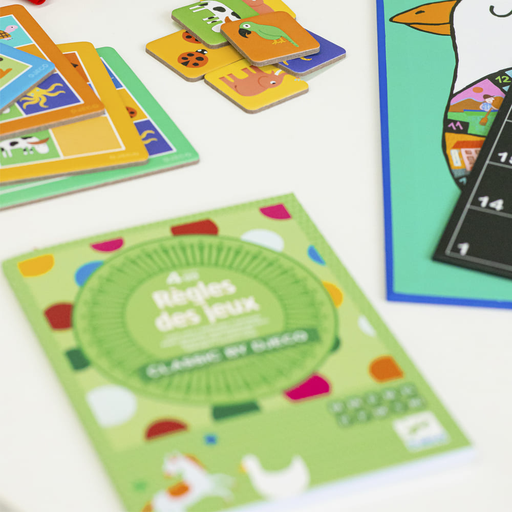 Набор классических игр DJECO 12 в 1 (DJ05218)