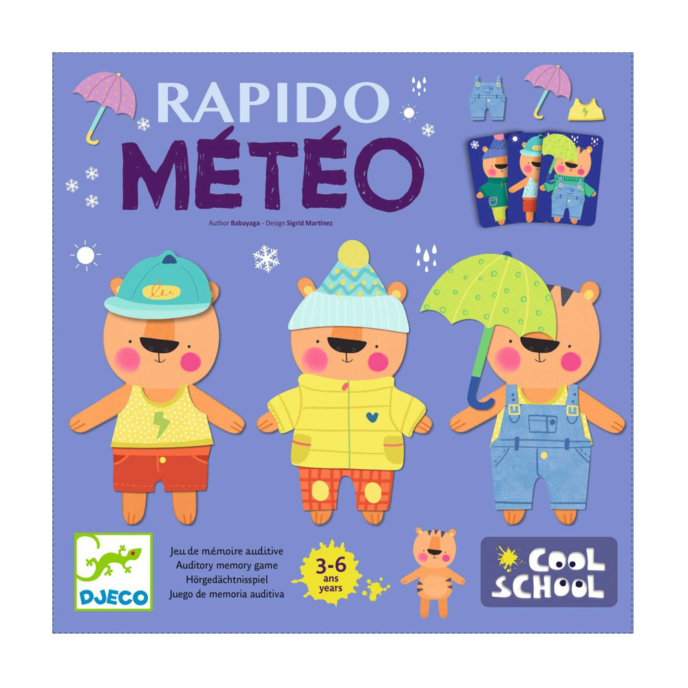 Настольная игра DJECO Рапидо Метео (DJ08527)