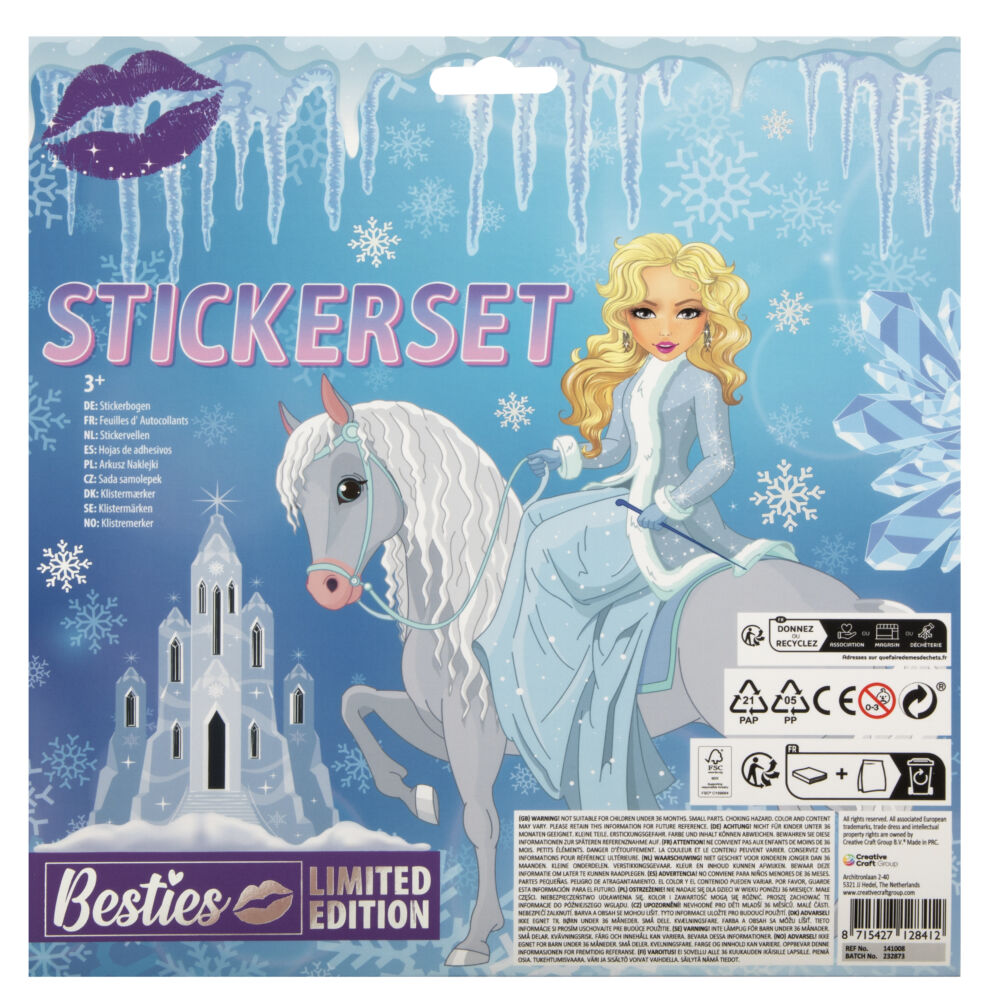 Набор наклеек Besties «Волшебная зима» (961045) Набор наклеек Besties «Волшебная зима» (961045)