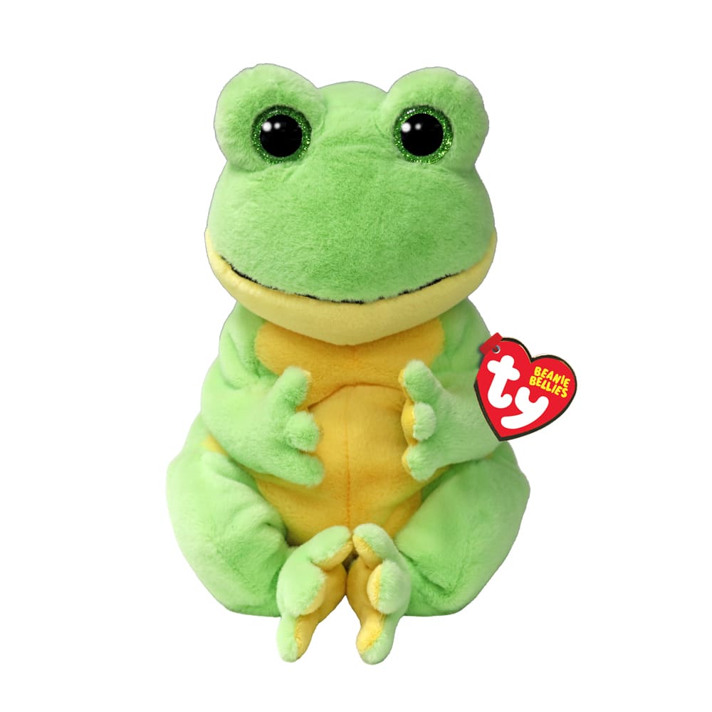 Soft toy TY BEANIE BELLIES 25 cm Frog SNAPPER (43200)
